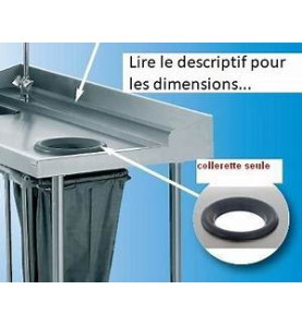 Anneau en Caoutchouc pour Table de Tri - Jaune - Plastique - Distform -  Fourniresto