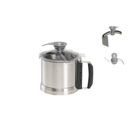 Blixer 2 + Acc supplémentaires: cuve + couteau + couvercle + bras racleur