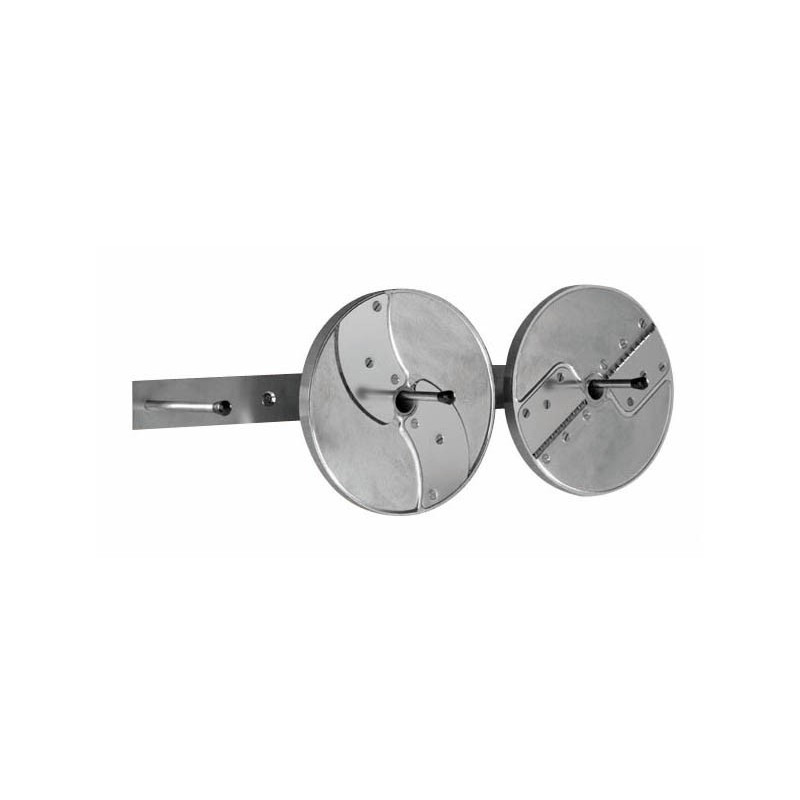 Porte disques mural inox