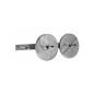Porte disques mural inox