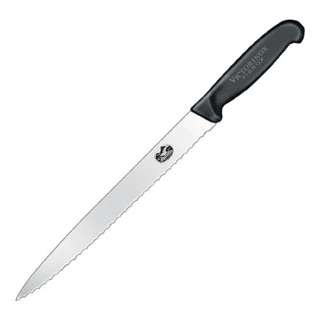 Couteau à trancher à lame dentée étroite Victorinox 255mm