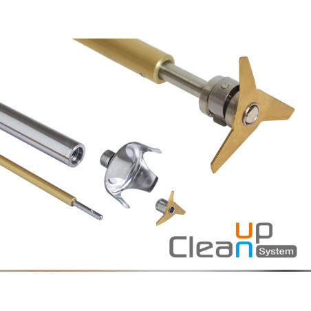PIED MIXEUR PROFESSIONNEL M 410.H AVEC CLOCHE DEMONTABLE