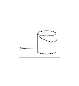 Sceau de récupération de l'huile pour friteuse furnotel ACFE16L (ACP0119)