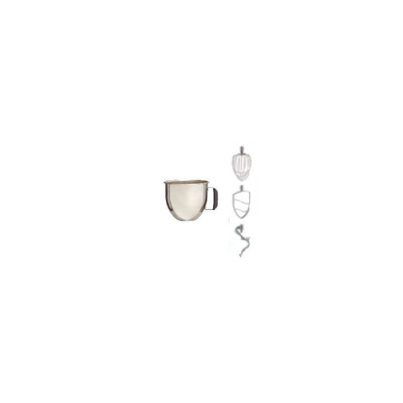 Ensemble accessoire RM5 Cuve inox 5 litres avec accessoires inox