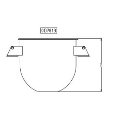 CUVETTE - 20L XBM30 - 0D7813