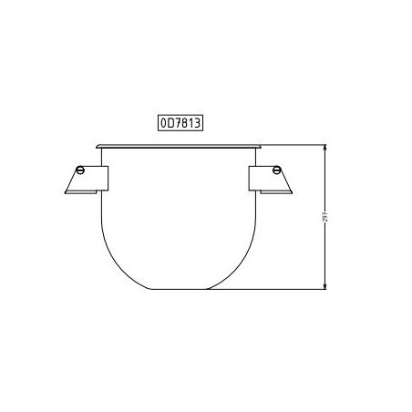 CUVETTE - 20L XBM30 - 0D7813