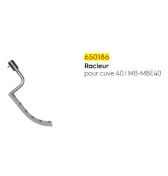Racleur de cuve pour MBE40 MB40 - 650186