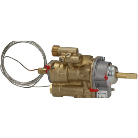 ROBINET THERMOSTATIQUE GAZ PEL 25ST 100-300°C