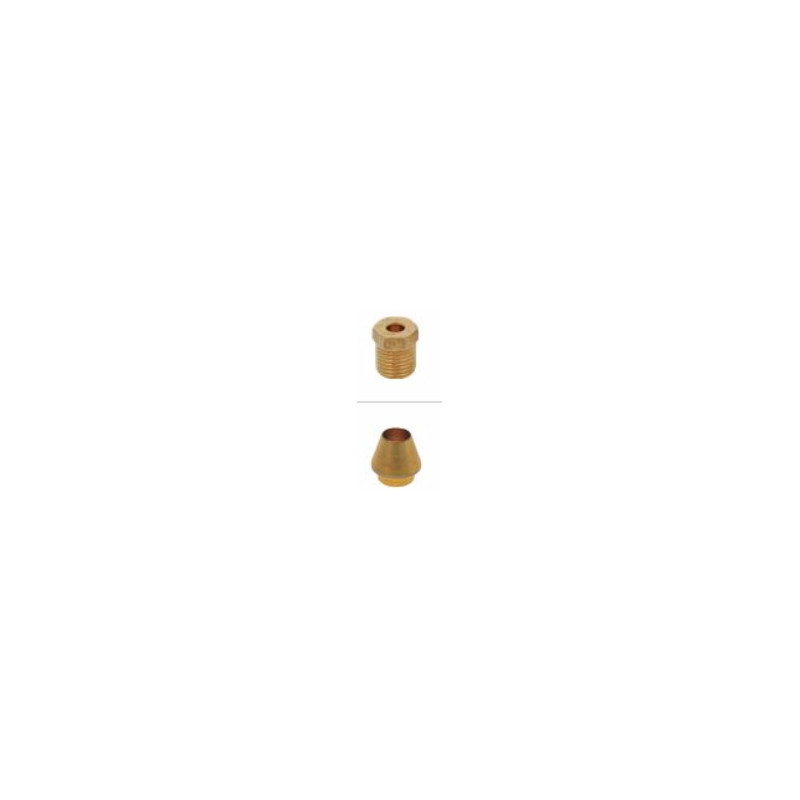 RACCORD ET OLIVE POUR TUBE ø 4 mm (lot de 20 paires) RACCORD ET OLIVE POUR TUBE ø 4 mm (lot de 20 paires)