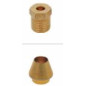 RACCORD ET OLIVE POUR TUBE ø 4 mm (lot de 20 paires) RACCORD ET OLIVE POUR TUBE ø 4 mm (lot de 20 paires)