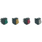 INTERRUPTEURS BASCULANTS COULEURS (DECOUPE 22x30mm) - IP40 INTERRUPTEURS BASCULANTS COULEURS (DECOUPE 22x30mm) - IP40