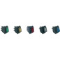 INTERRUPTEURS BASCULANTS ETANCHES COULEURS (DECOUPE 22x30mm) - IP65 INTERRUPTEURS BASCULANTS ETANCHES COULEURS (DECOUPE 22x30mm) - IP65