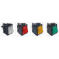 INTERRUPTEURS POUSSOIRS COULEURS (DECOUPE 22x30mm) - IP40 INTERRUPTEURS POUSSOIRS COULEURS (DECOUPE 22x30mm) - IP40