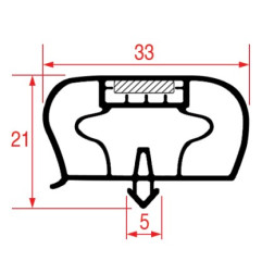 JOINT 1051 A ENCASTRER 805x452 mm