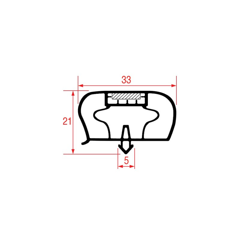 JOINT 1051 A ENCASTRER 805x452 mm