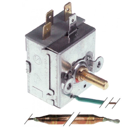 THERMOSTAT MONOPHASE 0-90°C