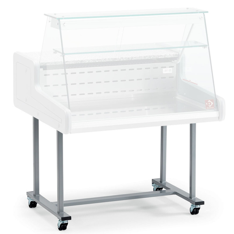 Chariot mobile pour comptoir vitrine SUP10 et SUP15