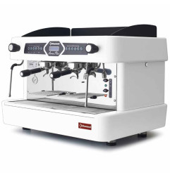 Machine à café 2 groupes, automatique (avec display) - BLANC