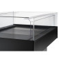 Vitrine self-service réfrigérée "panoramique" - GRIS/NOIR Vitrine self-service réfrigérée "panoramique" - GRIS/NOIR