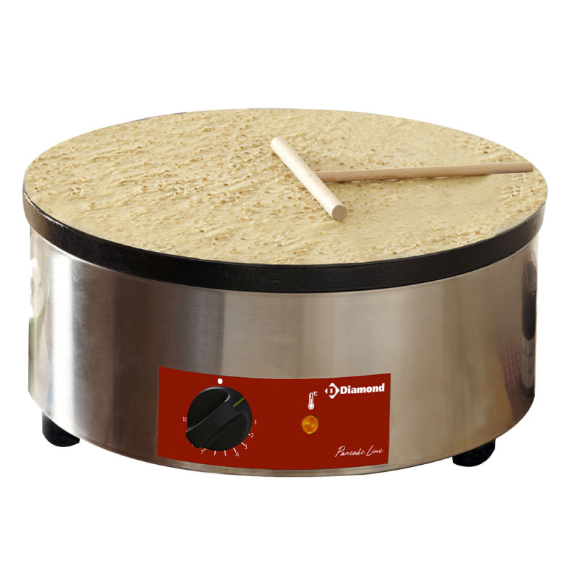 Crêpière haut rendement, électrique, Ø 400 mm "émaillée" Crêpière haut rendement, électrique, Ø 400 mm "émaillée"