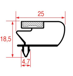 JOINT 1048 A ENCASTRER 1048 - 2000 mm INOMAK