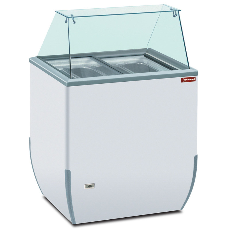 Comptoir présentoir pour crème glacée, 170 litres Comptoir présentoir pour crème glacée, 170 litres