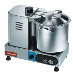 Cutter inox, 6 litres, variateur de vitesse