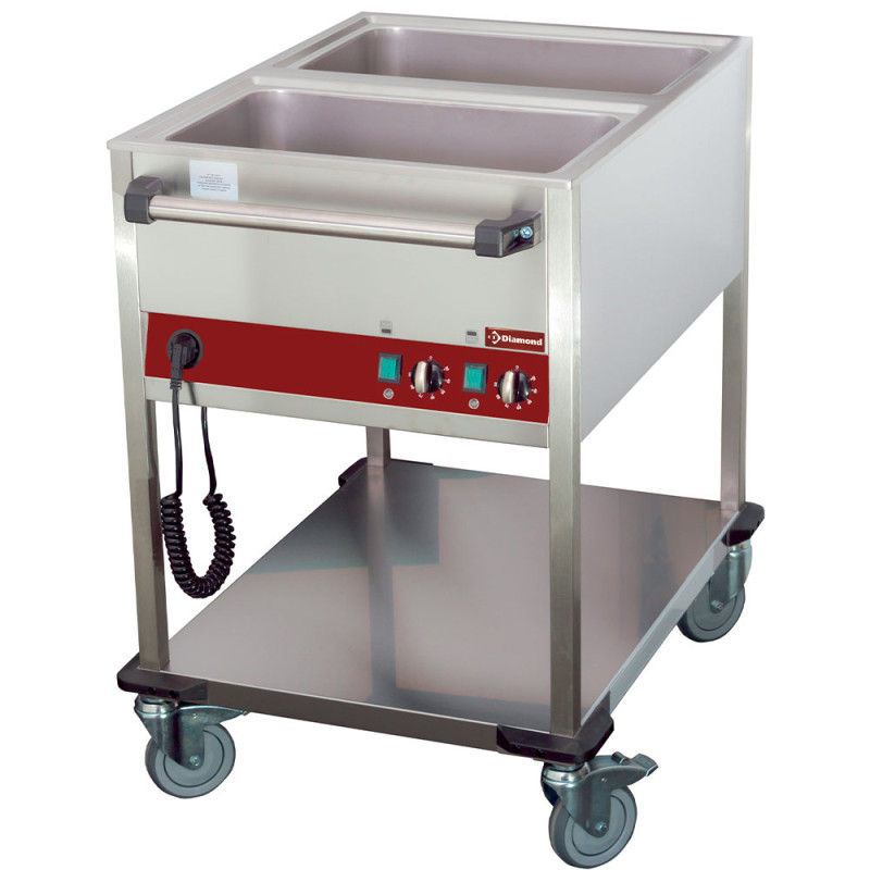 Chariot thermique 2 GN 1/1 - h 150 mm, 2 températures Chariot thermique 2 GN 1/1 - h 150 mm, 2 températures