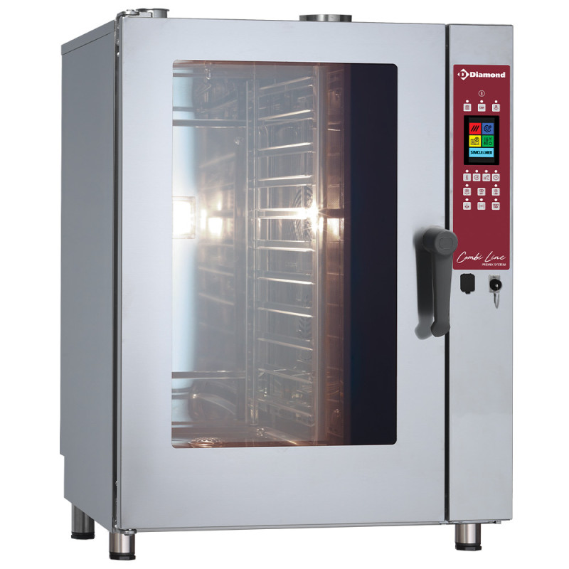 Four gaz TOUCH SCREEN vapeur/convection, 11x GN 1/1 - AUTO-CLEANING Four gaz TOUCH SCREEN vapeur/convection, 11x GN 1/1 - AUTO-CLEANING