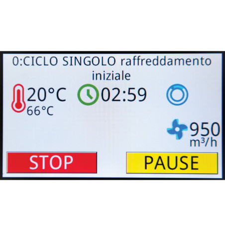 Séchoir rotatif électrique, capacité 10 kg, avec rotation alternée TOUCH SCREEN