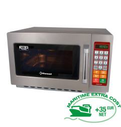 Four micro-ondes en inox (GN 2/3),1400 W. (34 Lt), digital