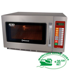 Four micro-ondes en inox (GN 2/3),2100 W. (34 Lt), digital