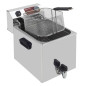 Friteuse de table électrique 10 litres + robinet de vidange