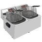 Friteuse de table électrique 2x 7 litres Friteuse de table électrique 2x 7 litres