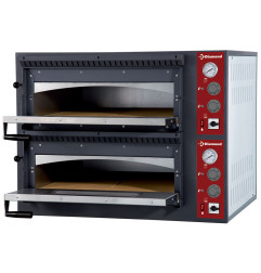 Four électrique 2x 6 pizzas, 2 chambres