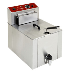 Friteuse de table électrique "S-POWER" 12 litres + robinet