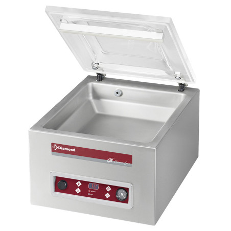 Machine sous-vide, chambre 350x370xh150 mm - 8 m3/h