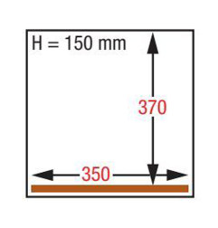 Machine sous-vide, chambre 350x370xh150 mm - 8 m3/h