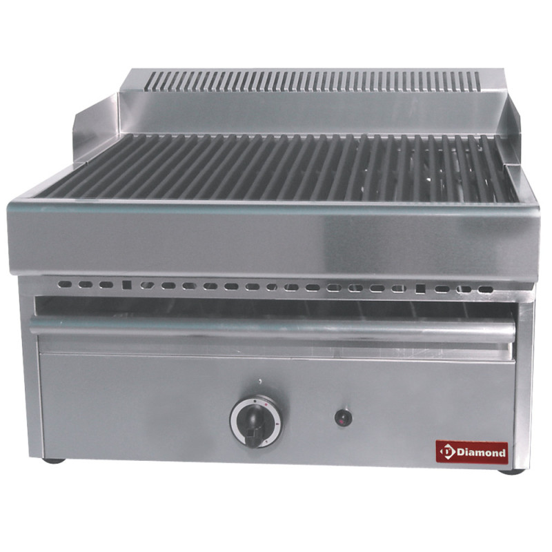 Grill-vapeur gaz avec grille de cuisson en fonte -Top- Grill-vapeur gaz avec grille de cuisson en fonte -Top-