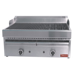 Grill-vapeur gaz avec grille de cuisson en fonte -Top-