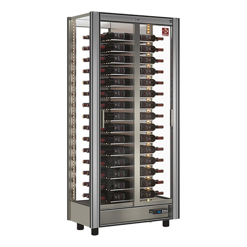 Vitrine réfrigérée à vins Lt. 530 - Traversant - Modulable Vitrine réfrigérée à vins Lt. 530 - Traversant - Modulable