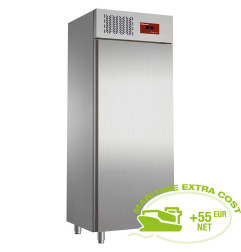 Armoire frigorifique 20x EN 600x400, ventilé (500 Lit.) - Acier inox