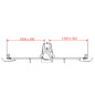 Laminoir à bande, de table, 500x1000 mm - Vitesse variable Laminoir à bande, de table, 500x1000 mm - Vitesse variable
