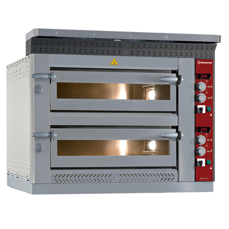 Four électrique à pizzas, 2x 6 pizzas Ø 350 mm Four électrique à pizzas, 2x 6 pizzas Ø 350 mm