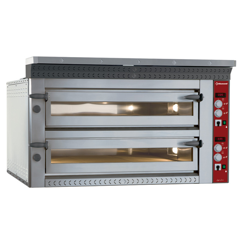 Four électrique à pizzas, 2x 9 pizzas Ø 350 mm Four électrique à pizzas, 2x 9 pizzas Ø 350 mm