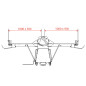 Laminoir à bande, sur socle , 500x1000 mm - Vitesse variable Laminoir à bande, sur socle , 500x1000 mm - Vitesse variable