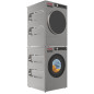 Lave-essoreuse "Inox-Titanium", avec pompe de décharge 8 Kg Lave-essoreuse "Inox-Titanium", avec pompe de décharge 8 Kg