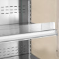 Murale réfrigéré, ventilé, avec portes coulissantes en verres - GRIS Murale réfrigéré, ventilé, avec portes coulissantes en verres - GRIS