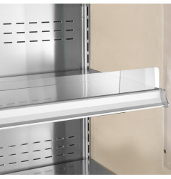 Murale réfrigéré, ventilé, avec portes coulissantes en verres - GRIS