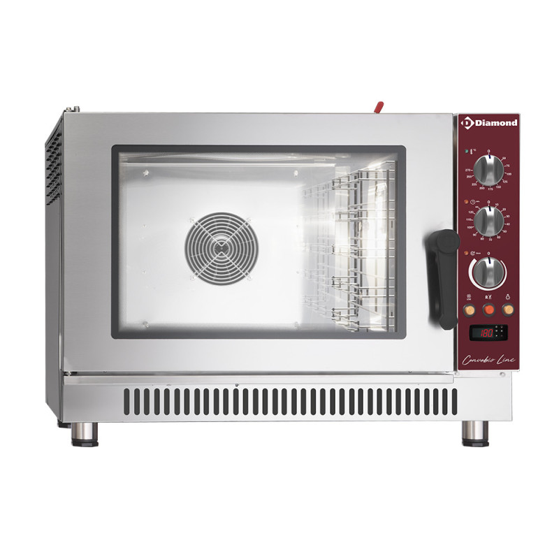 Four à convection gaz, 5x EN (GN), humidificateur automatique Four à convection gaz, 5x EN (GN), humidificateur automatique